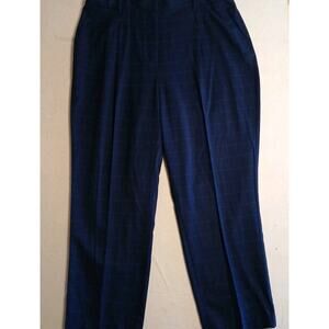 Nine West Womens Straight Size 18 Navy Dress Pants